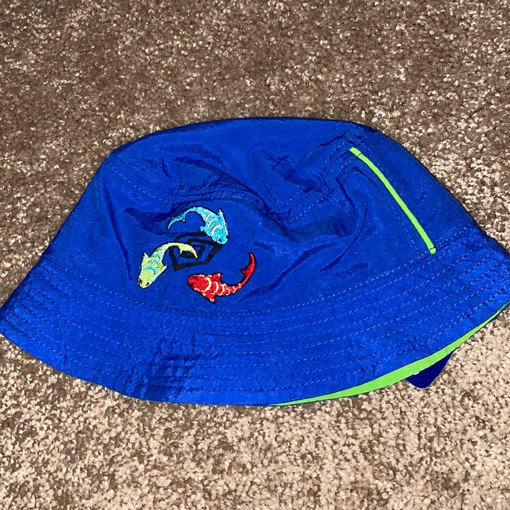 Baby Bucket Hat with a fish design